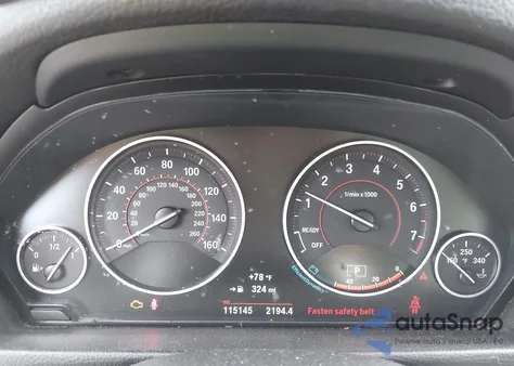 2016 BMW 328I from USA, damaged, VIN WBA8E9G55GNT86158